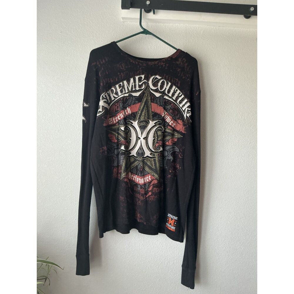 Men's Xtreme Couture y2k thermal top L
